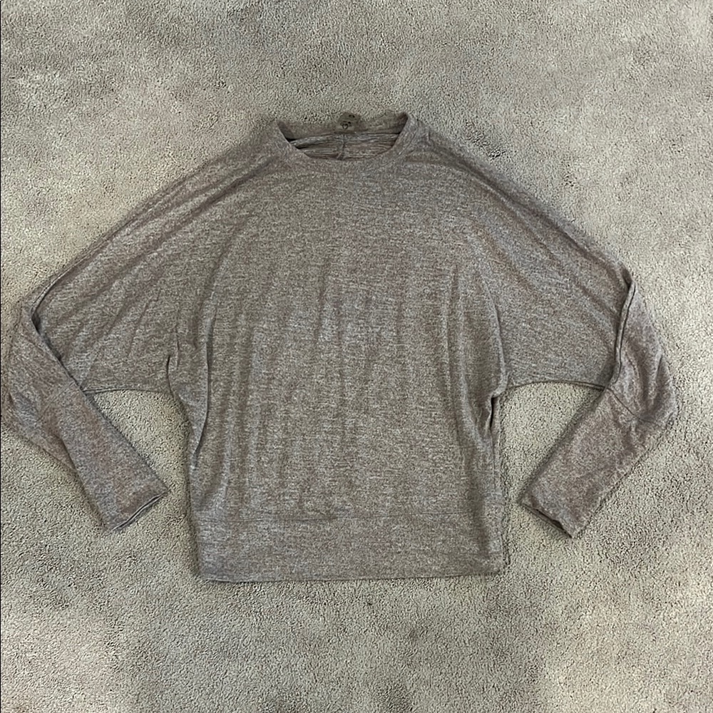 Maroon Long Sleeve Top